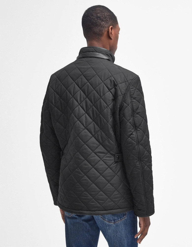 Powell Mens Quilted Jacket - Black