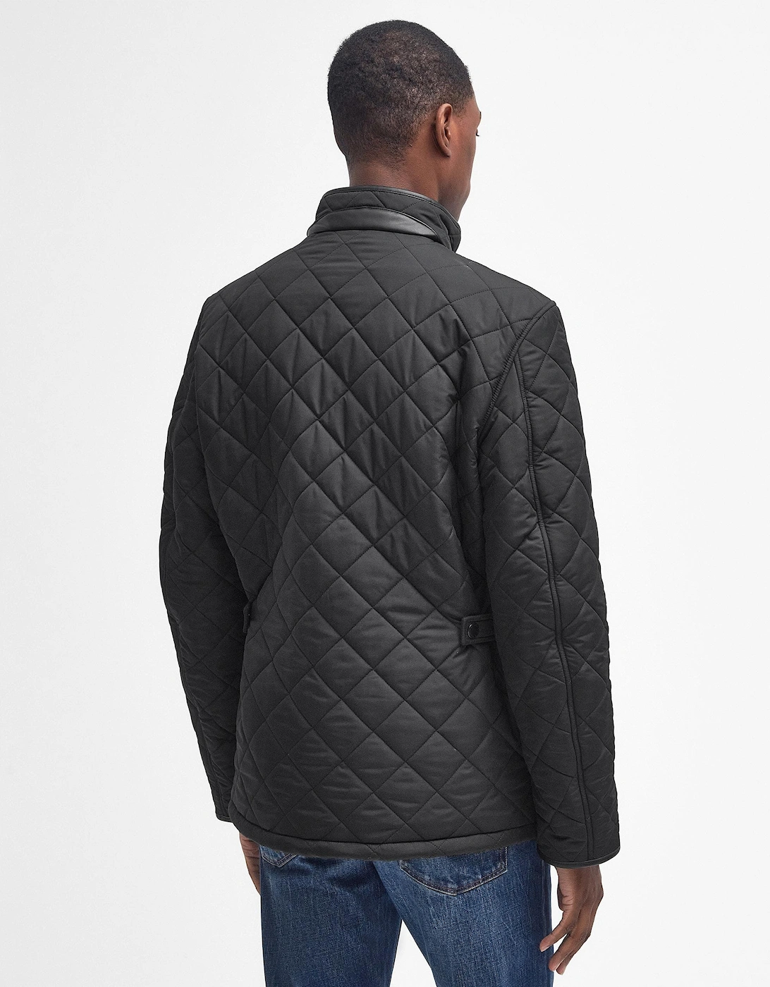 Powell Mens Quilted Jacket - Black
