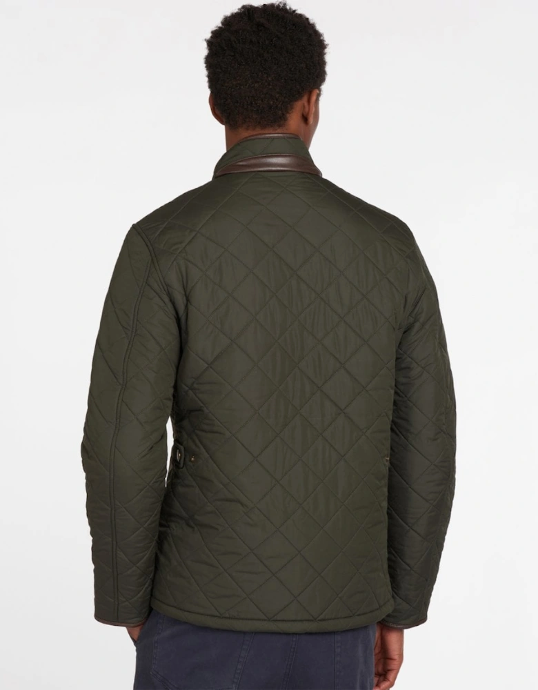 Powell Mens Quilted Jacket - Sage