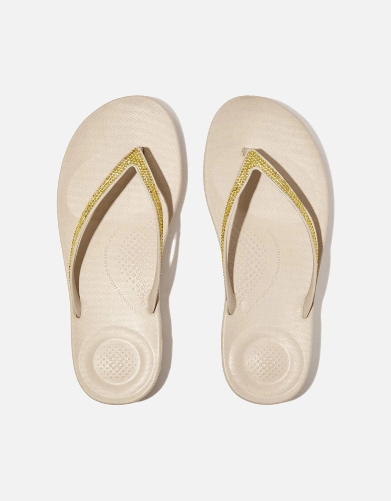 IQushion Sparkle Womens Flip-Flop