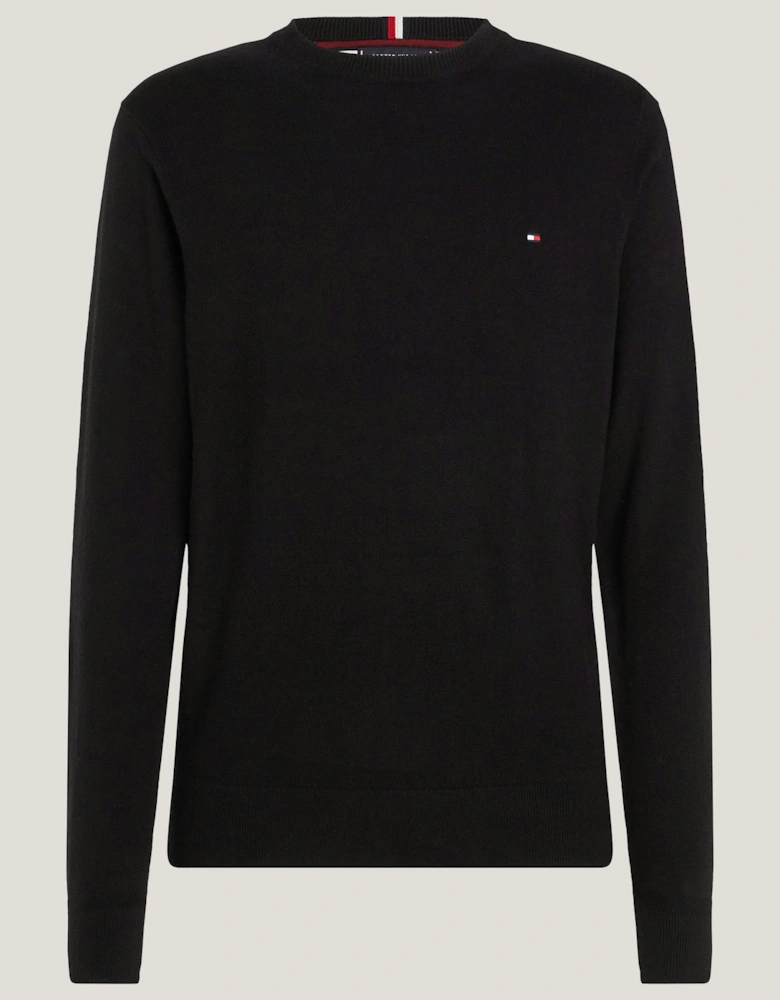 Organic Cotton Cashmere Mens Crew Sweater