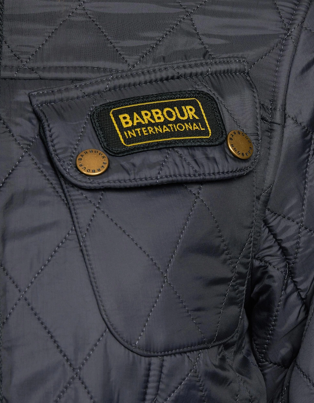 Womens Polarquilt Jacket - Navy
