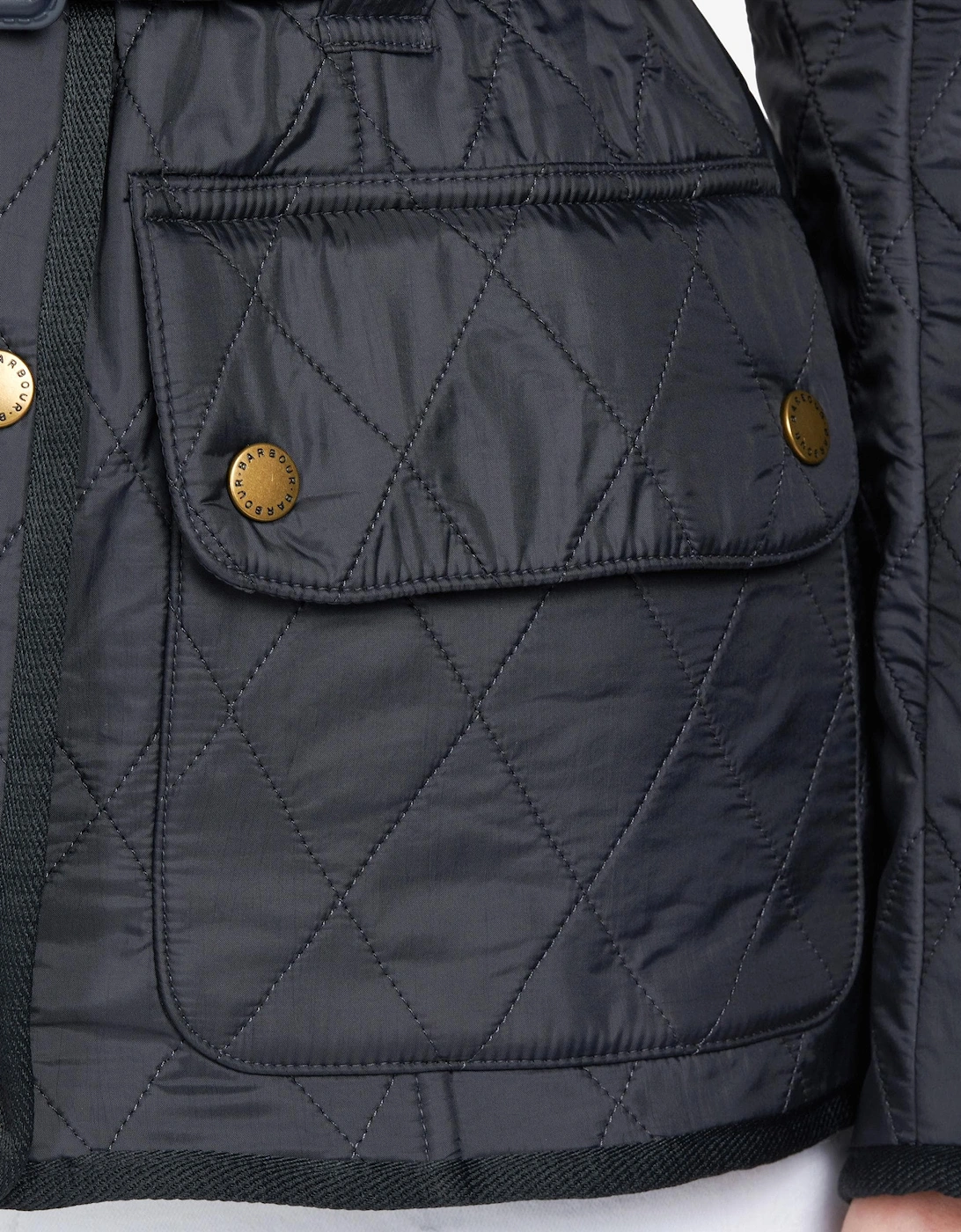 Womens Polarquilt Jacket - Navy