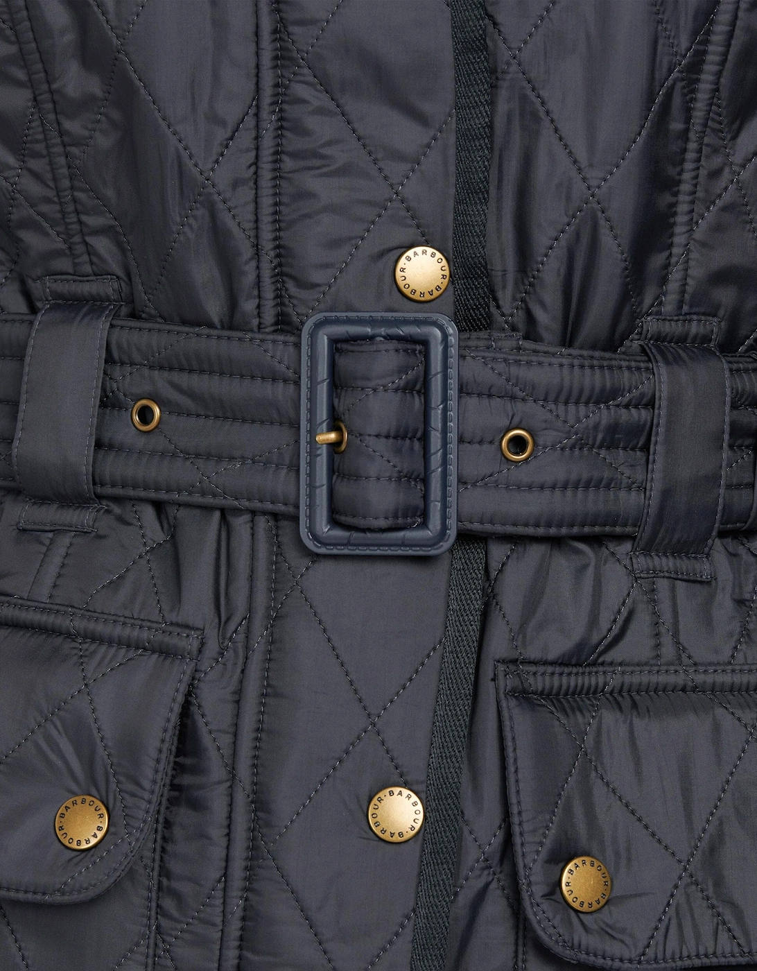 Womens Polarquilt Jacket - Navy