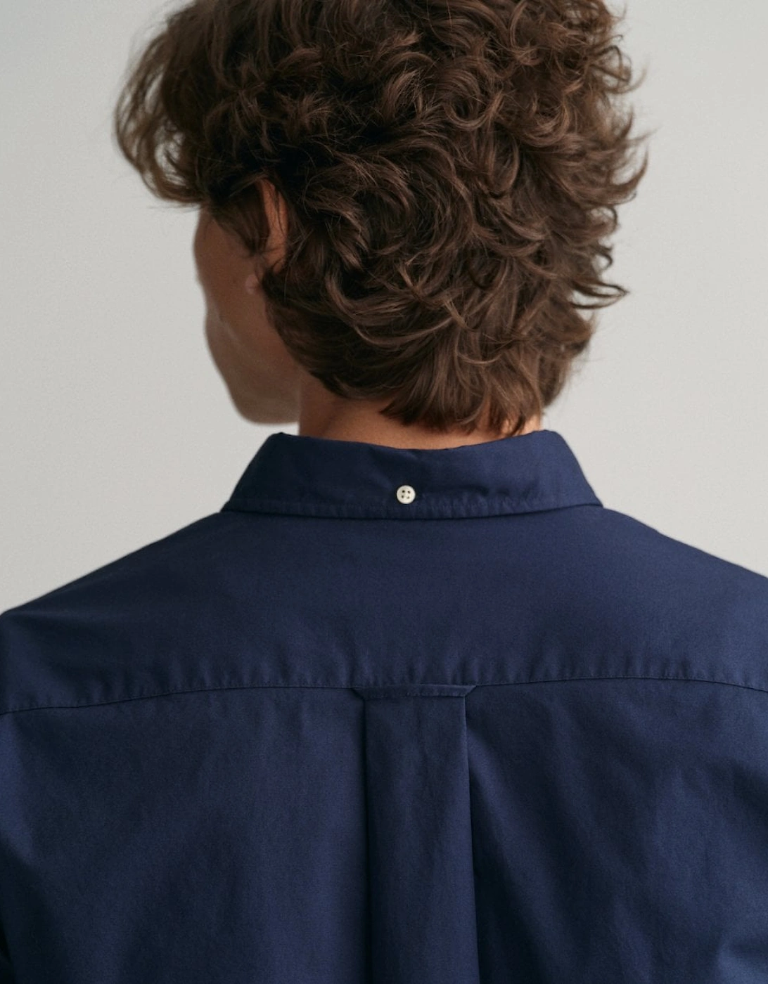 Mens Regular Fit Long Sleeve Poplin Shirt