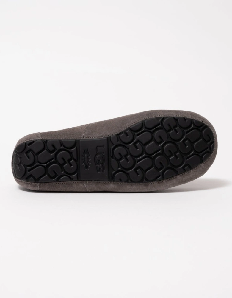 Ascot Mens Slipper - Grey