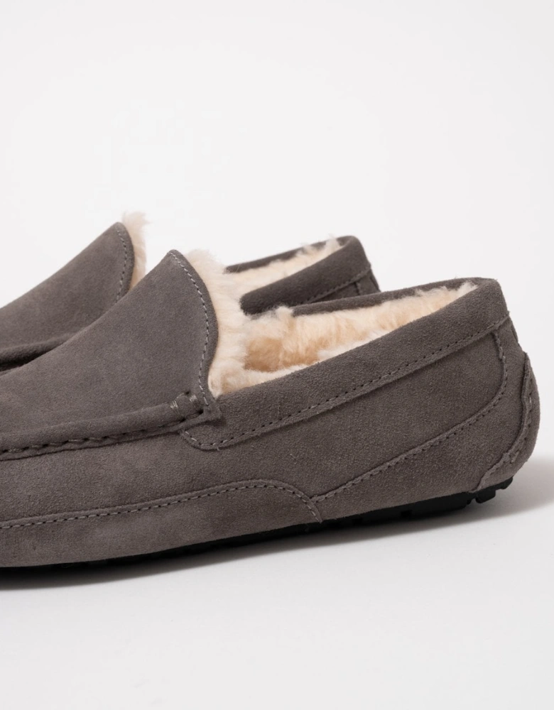 Ascot Mens Slipper - Grey