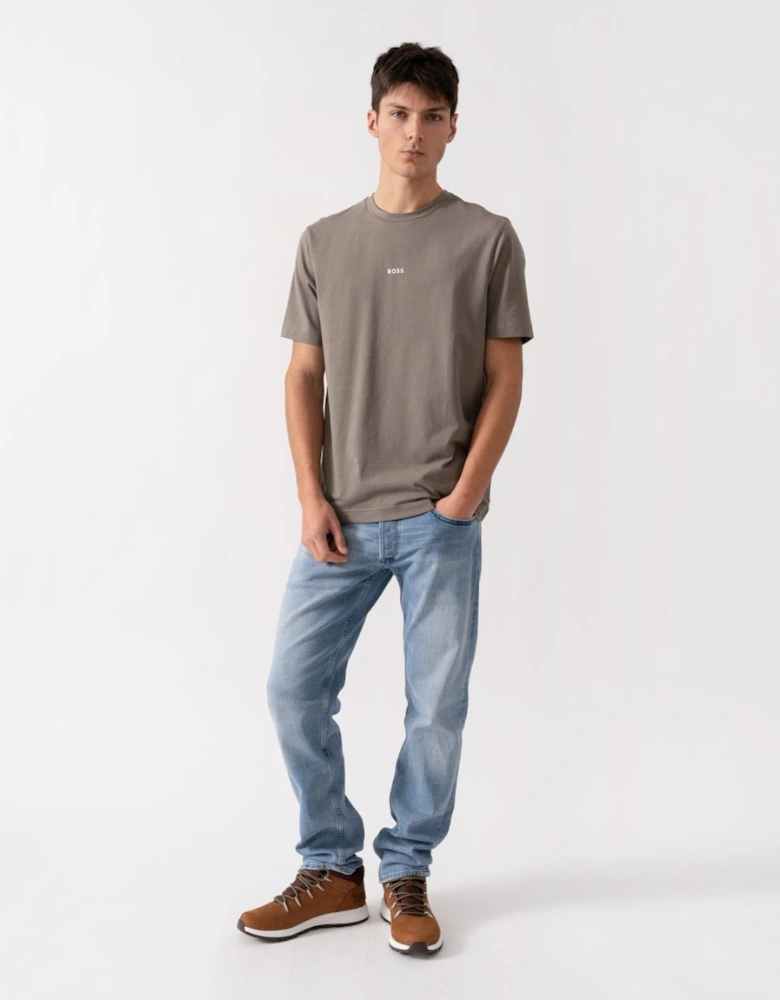 BOSS Orange TChup Mens Crew Neck Small Logo T-Shirt