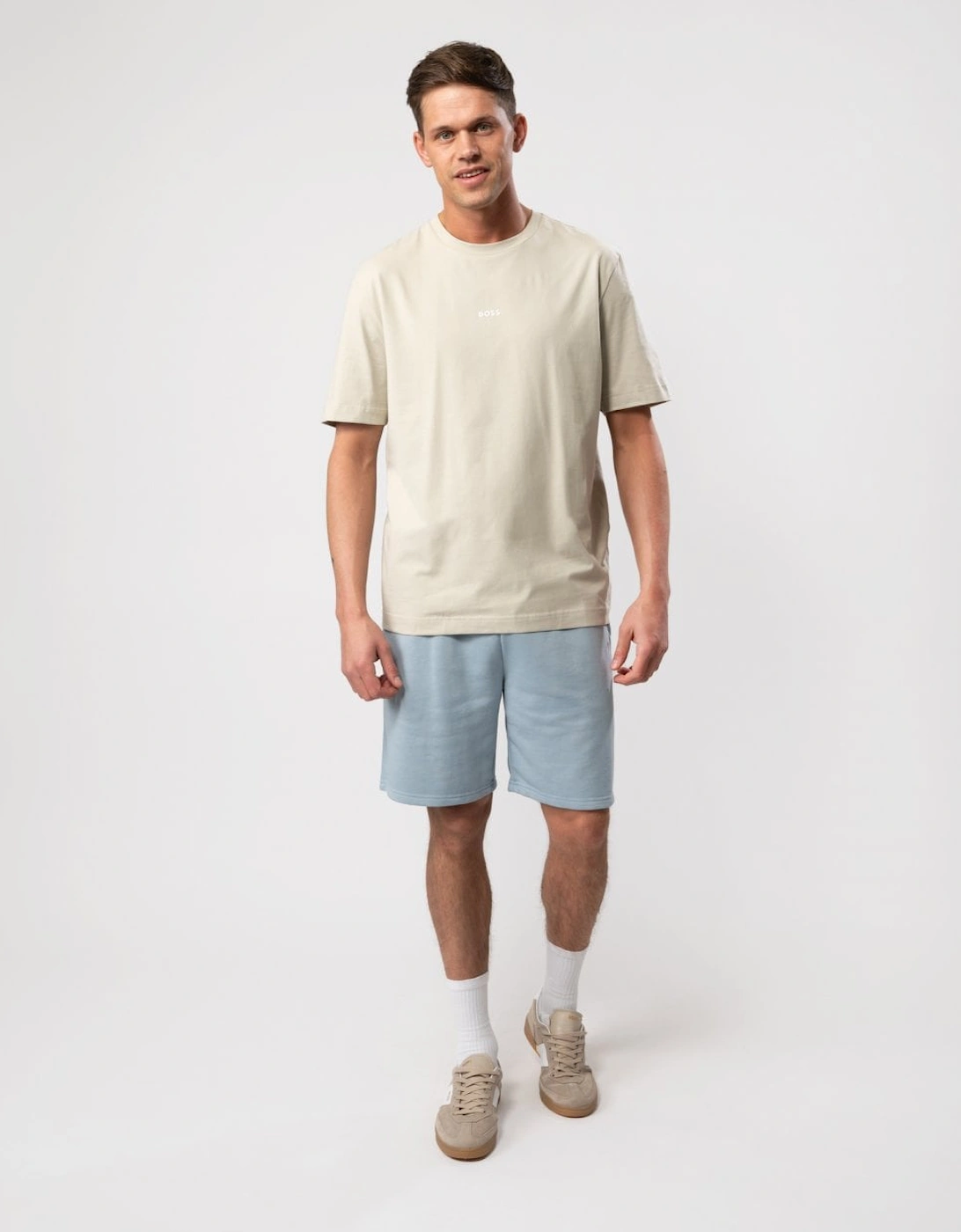 BOSS Orange TChup Mens Crew Neck Small Logo T-Shirt