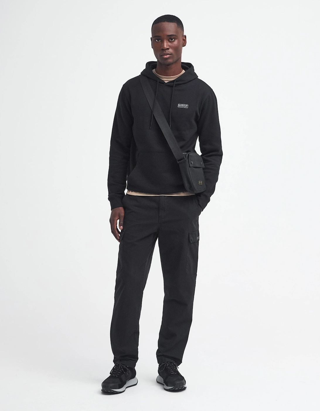 Small Logo Mens Hoodie