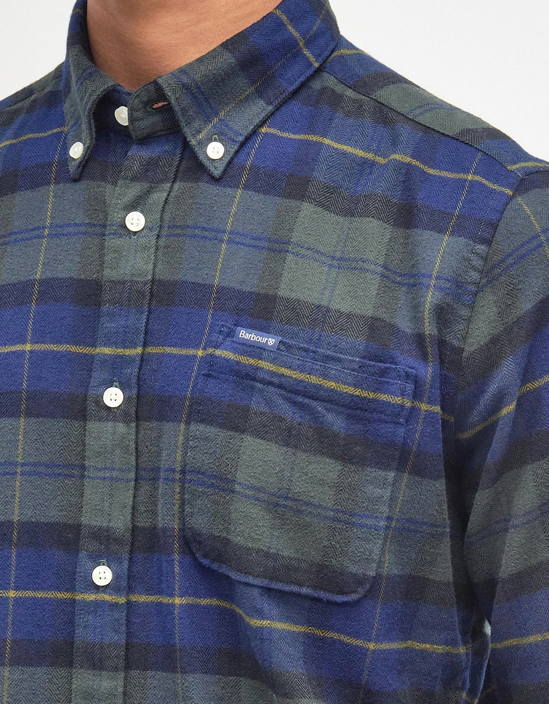 Kyeloch Tailored Mens Shirt - Olive Night
