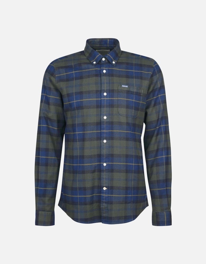 Kyeloch Tailored Mens Shirt - Olive Night