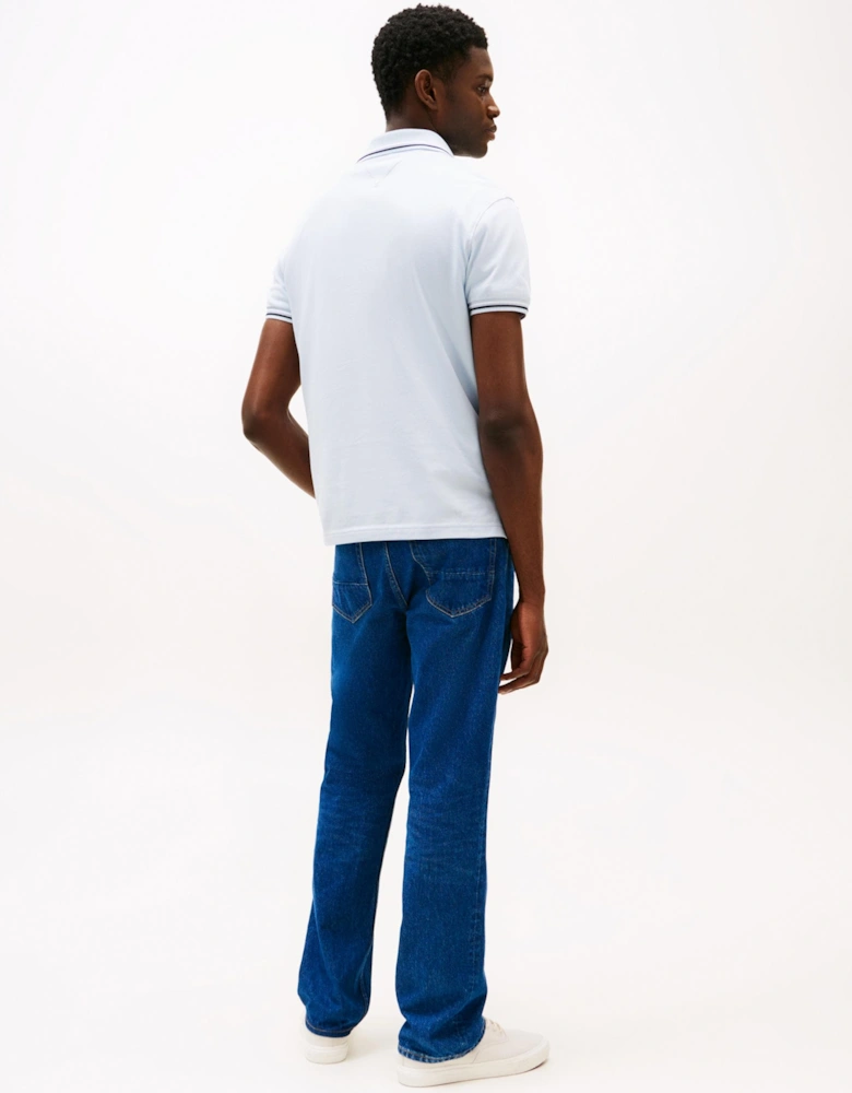 Tipped Slim Fit Mens Polo