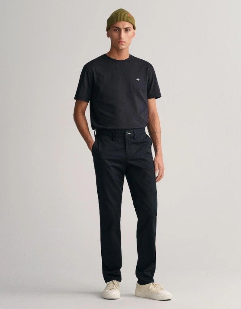 Mens Slim Fit Twill Chinos
