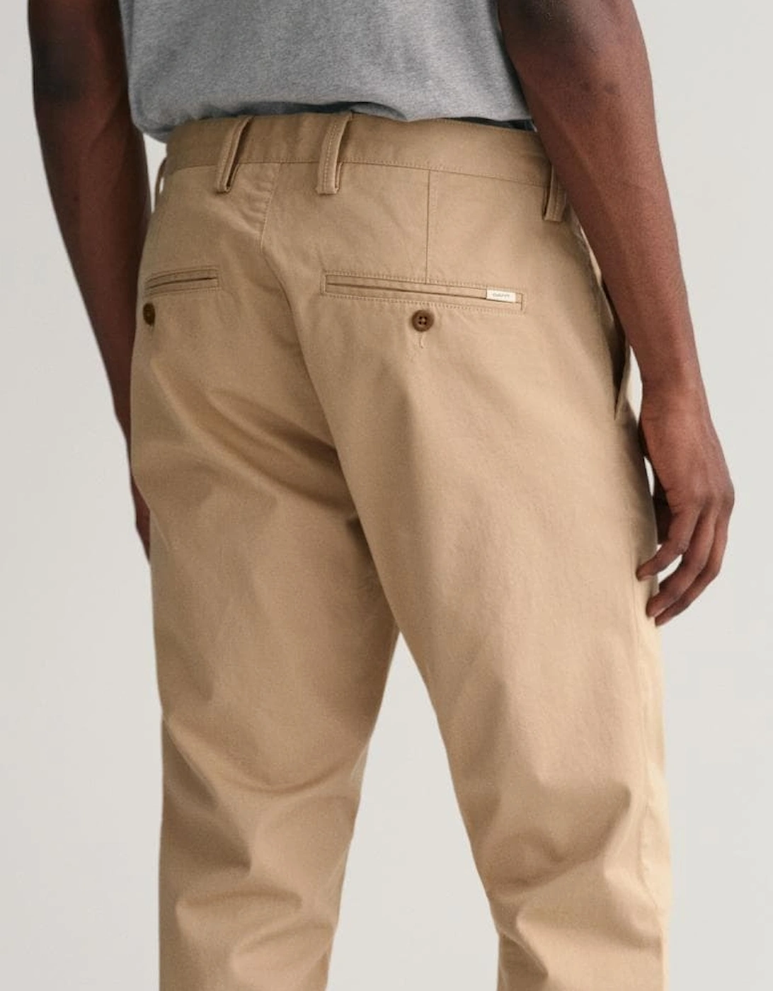 Mens Slim Fit Twill Chinos