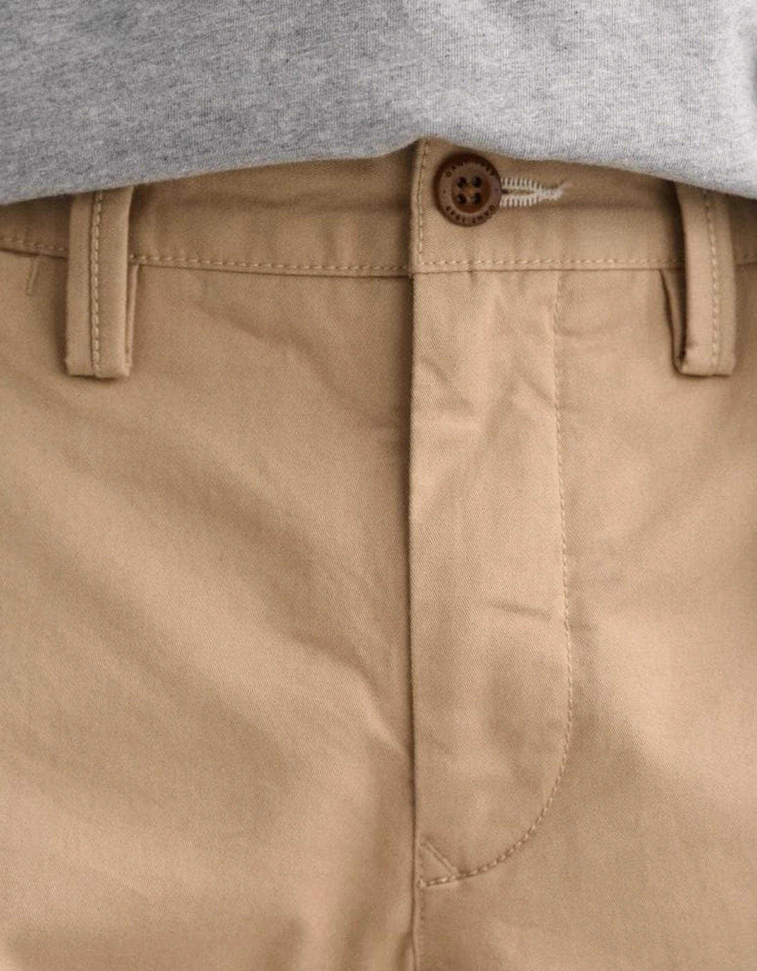 Mens Slim Fit Twill Chinos