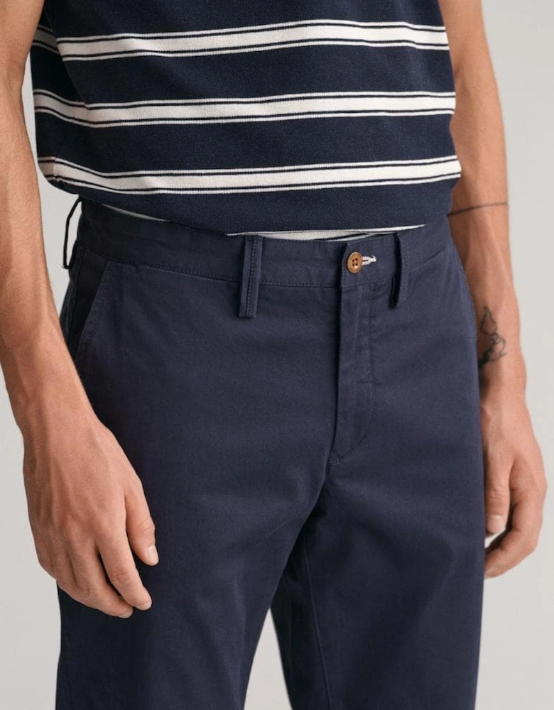 Mens Slim Fit Twill Chinos