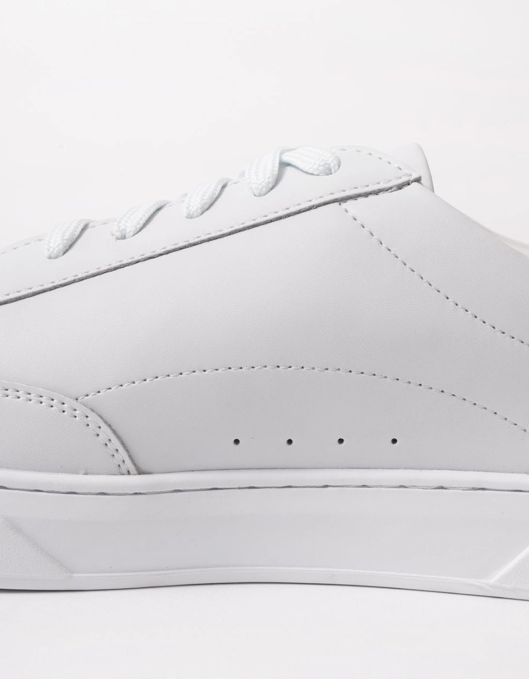 BOSS Orange Kieran Tenn Mens Leather Trainers 50536504