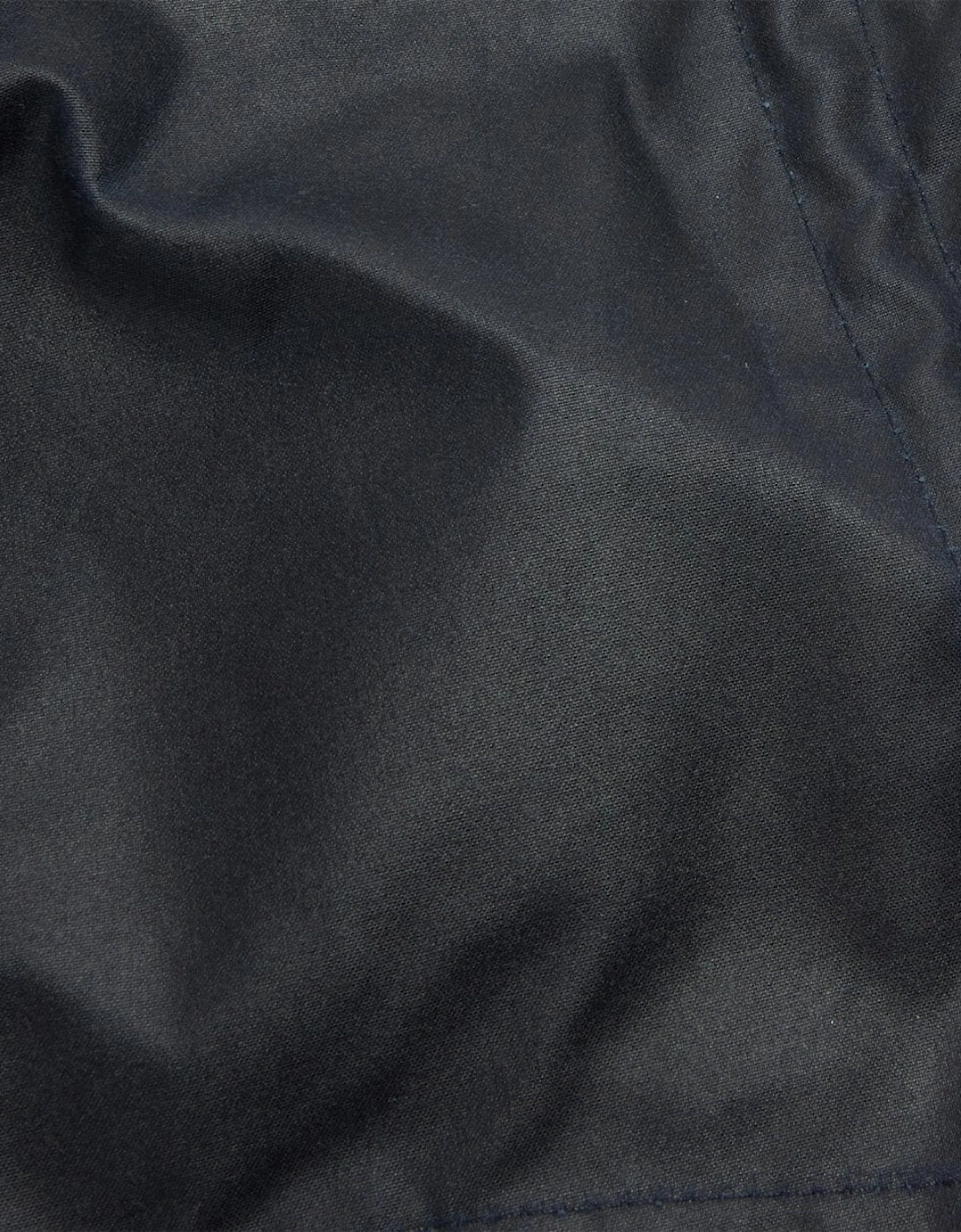 Wax Cotton Hood - Navy