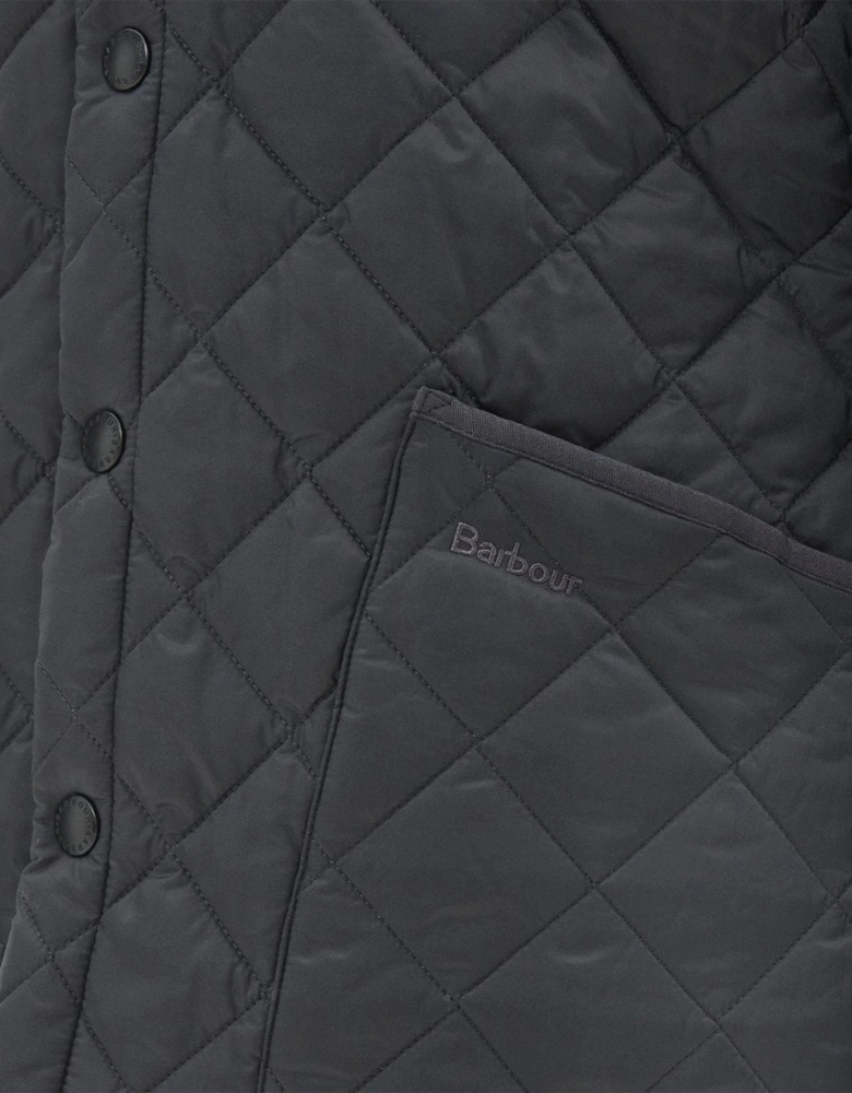 Heritage Liddesdale Quilted Mens Jacket - Charcoal