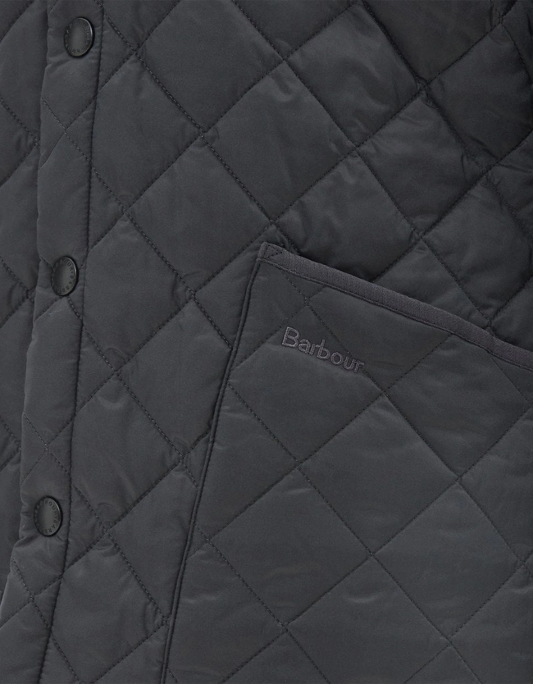 Heritage Liddesdale Quilted Mens Jacket - Charcoal