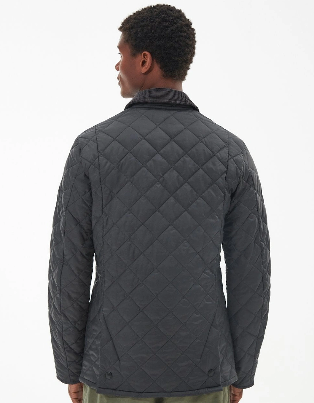 Heritage Liddesdale Quilted Mens Jacket - Charcoal