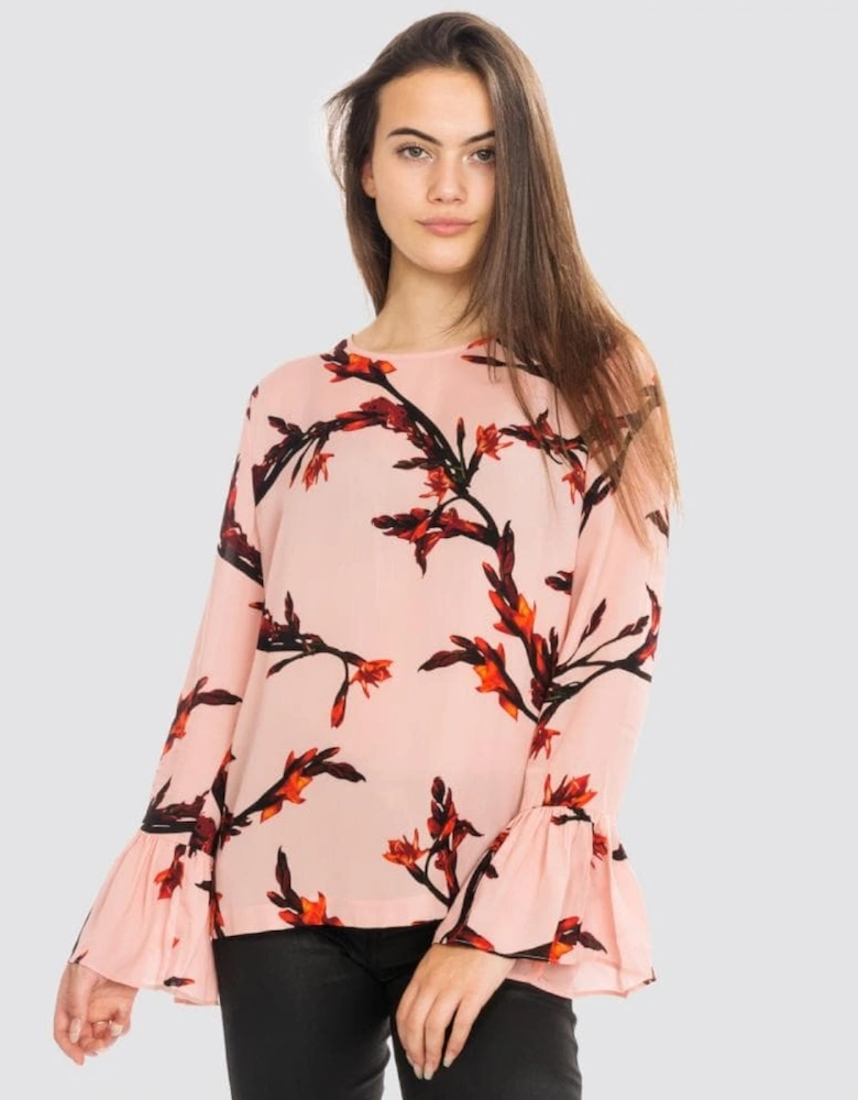 Serena lS Aop Womens Top 8083