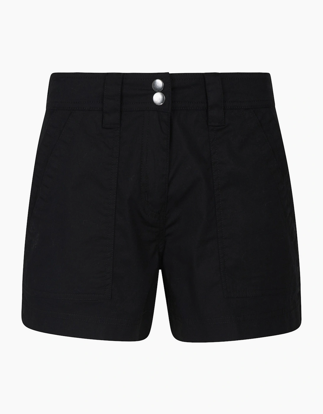 Mountain Warehouse Women's Black / Coast Shorts - Size: 18/32In