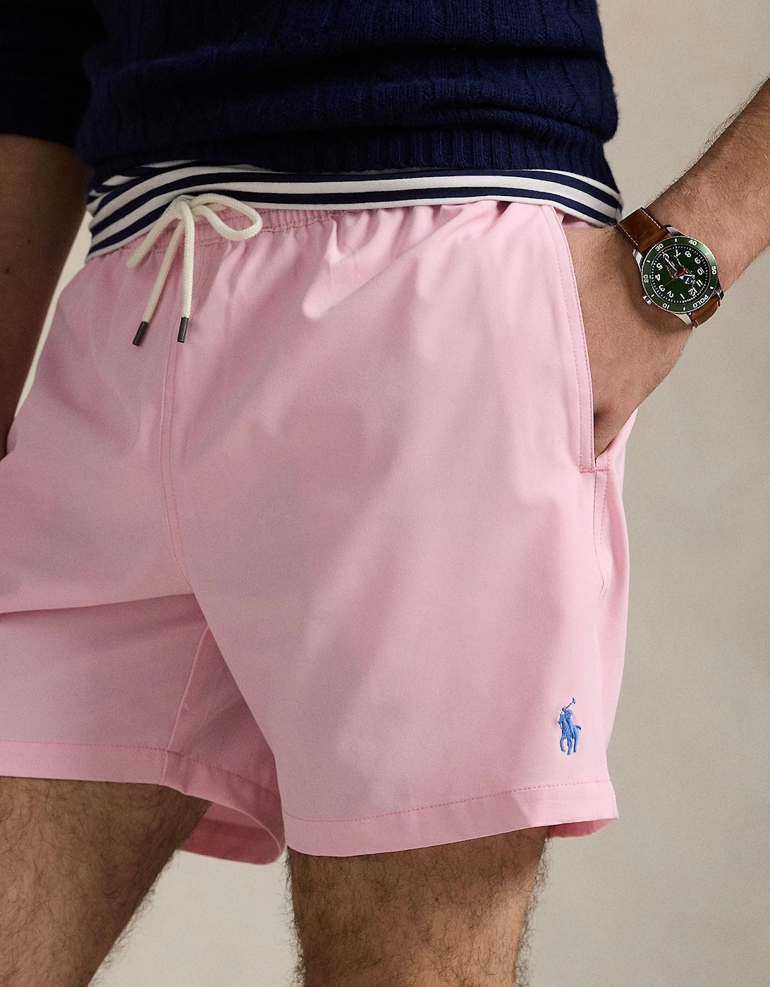 Ralph Lauren Traveller Classic Swimming Trunk – Carmel Pink