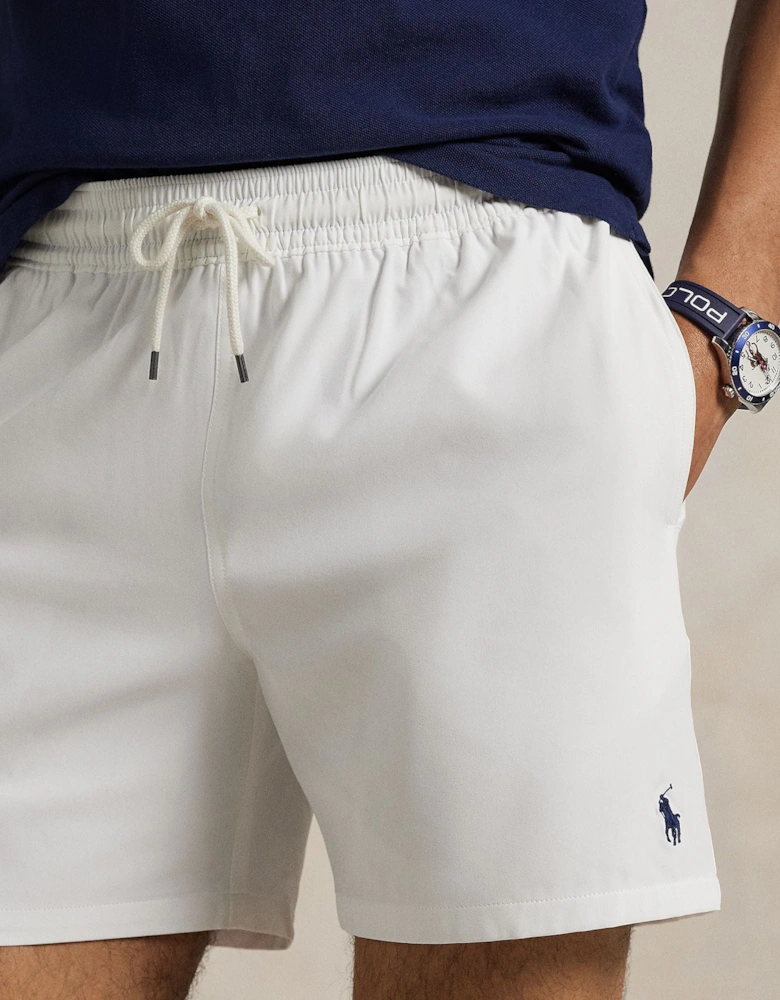 Ralph Lauren Traveller Classic Swimming Trunk – White
