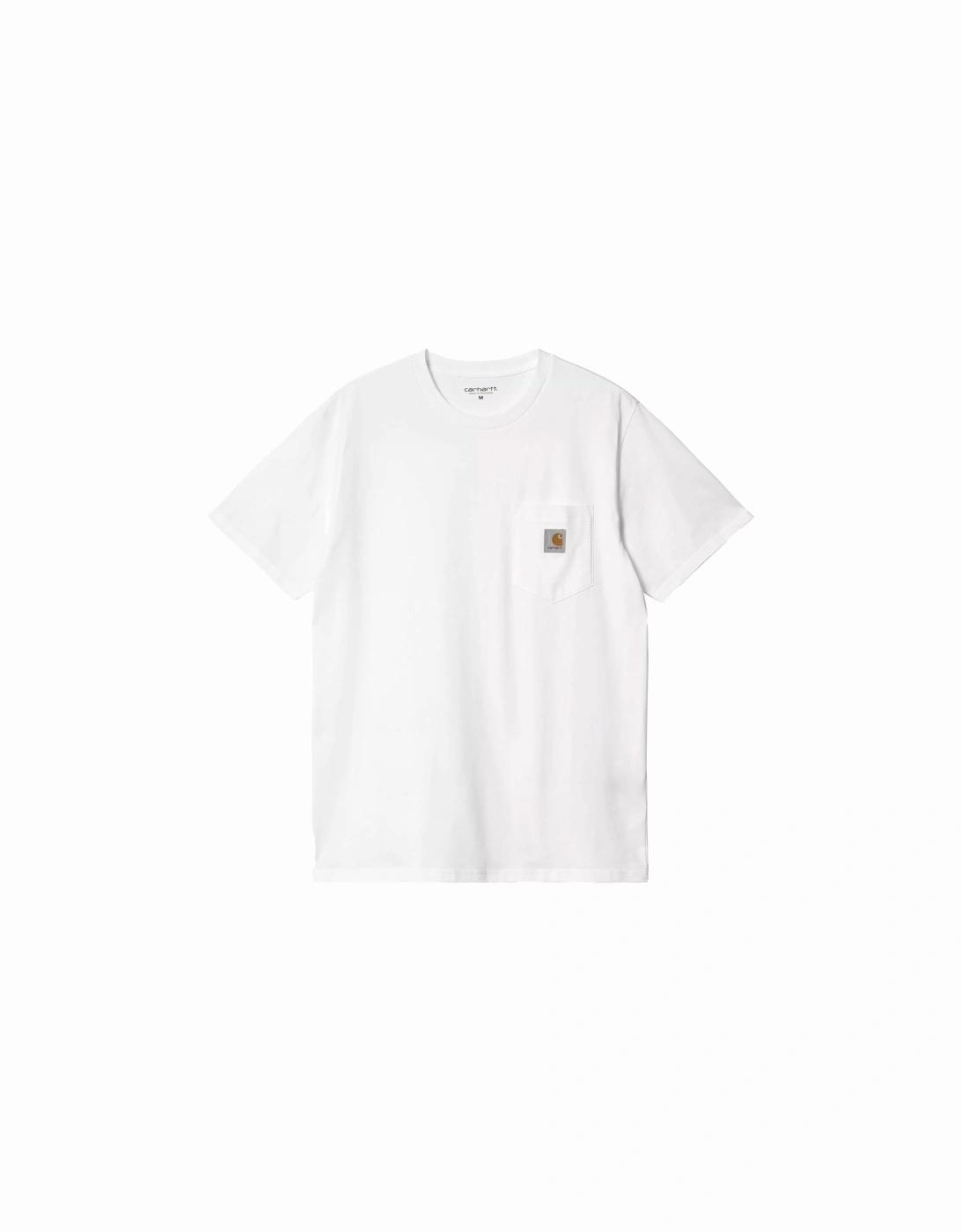 Men's Carhartt WIP Pocket T-Shirt White - Size: 38
