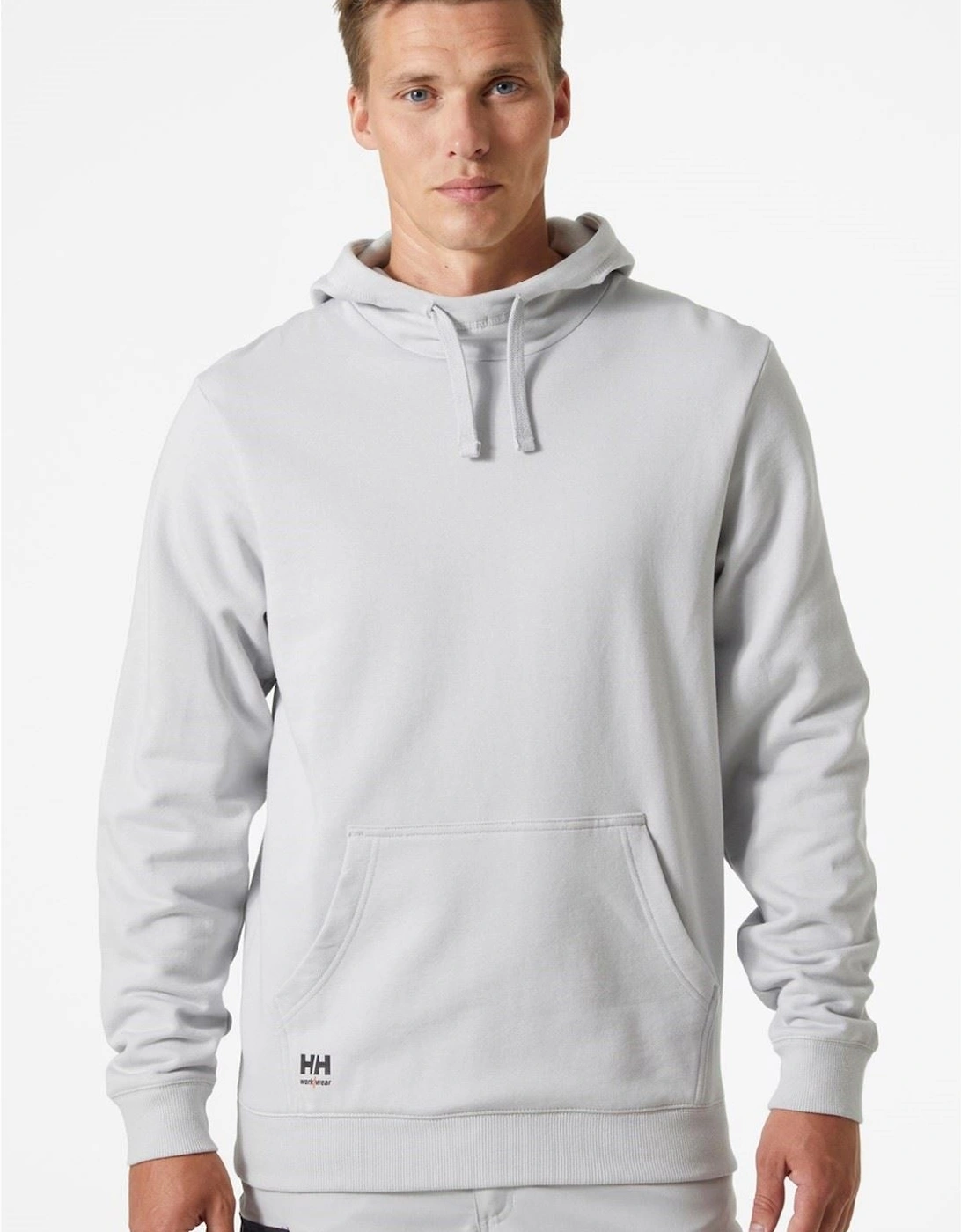 Helly Hansen Men's Grey Workwear Classic Hoodie In Fog - : 38/Regular M