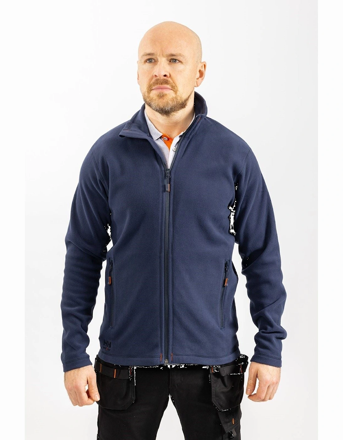 Helly Hansen Men's Blue Workwear Oxford Light Fleece In Navy - : Regular/36 S