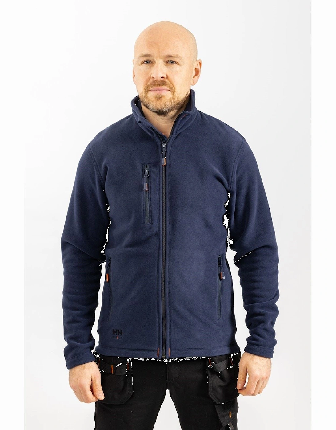 Helly Hansen Men's Blue Workwear Oxford Fleece Jacket - : 44/Regular Xxl
