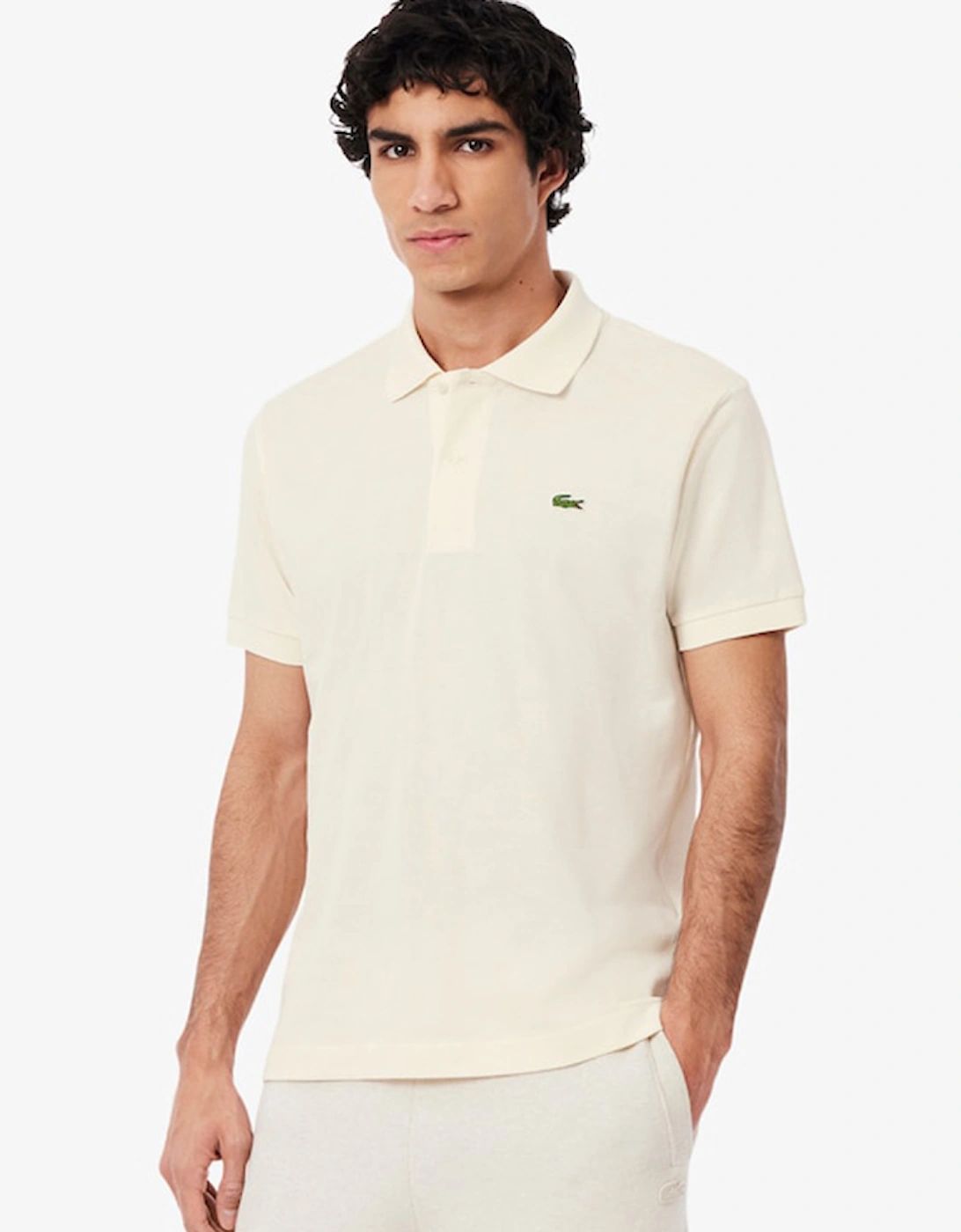 Men's Lacoste Men's Classic Fit L.12.12 Original Polo Shirt - White - Size: 3 small