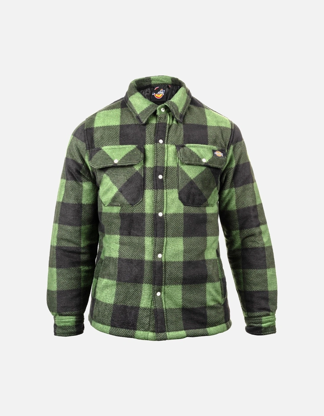 Men's Dickies Men's Portland Shirt in Green - Size: 38/Regular