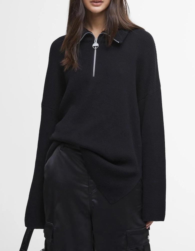 Franchesca Cotton-Blend Knitted Jumper