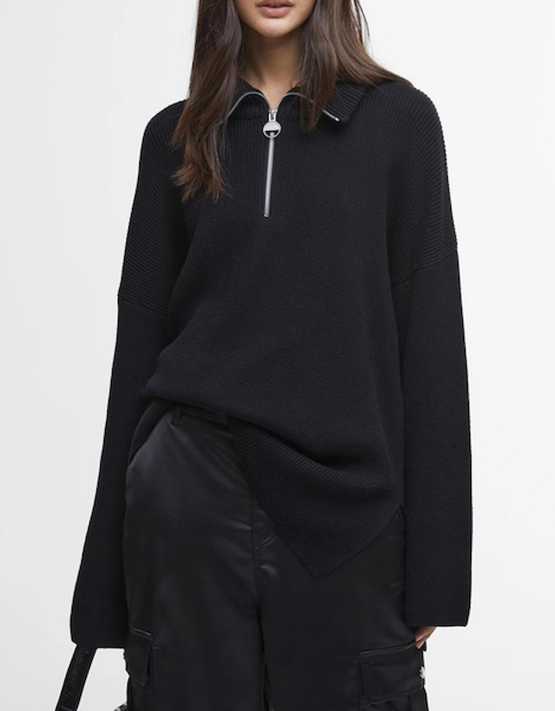 Franchesca Cotton-Blend Knitted Jumper, 2 of 1