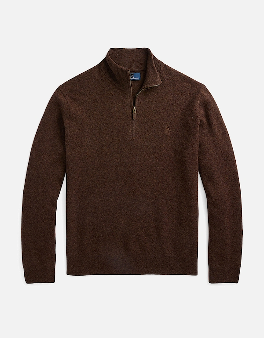 Merino Wool Half-Zip Jumper, 2 of 1
