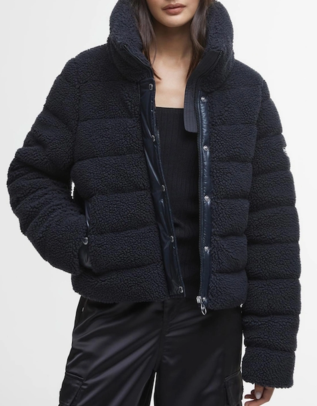 Franchesca Quilted Sherpa Jacket, 2 of 1