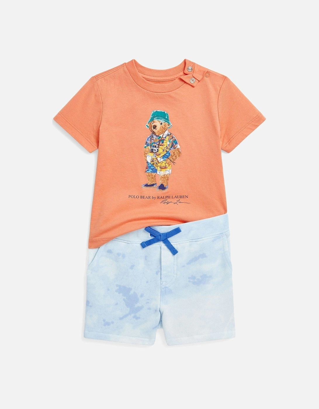 Baby Boys Bear T-Shirt And Short Set - Multi, 2 of 1