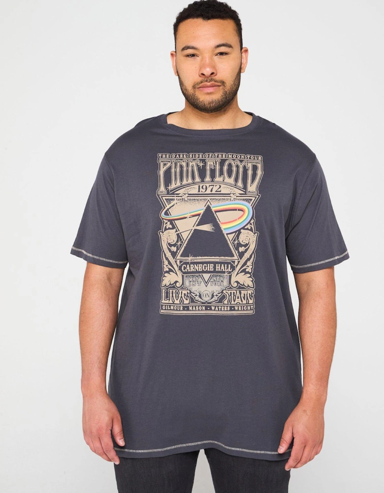 Official Pink Floyd Graphic T-Shirt - Dark Grey