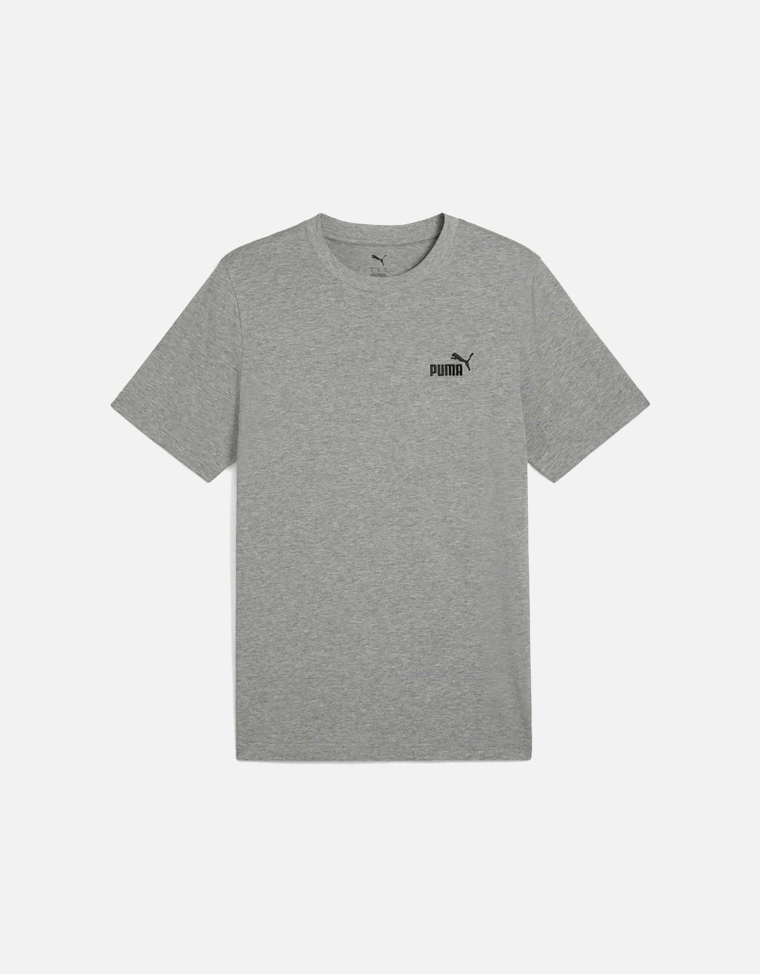Mens Essential Small No 1 Logo Tee - Grey