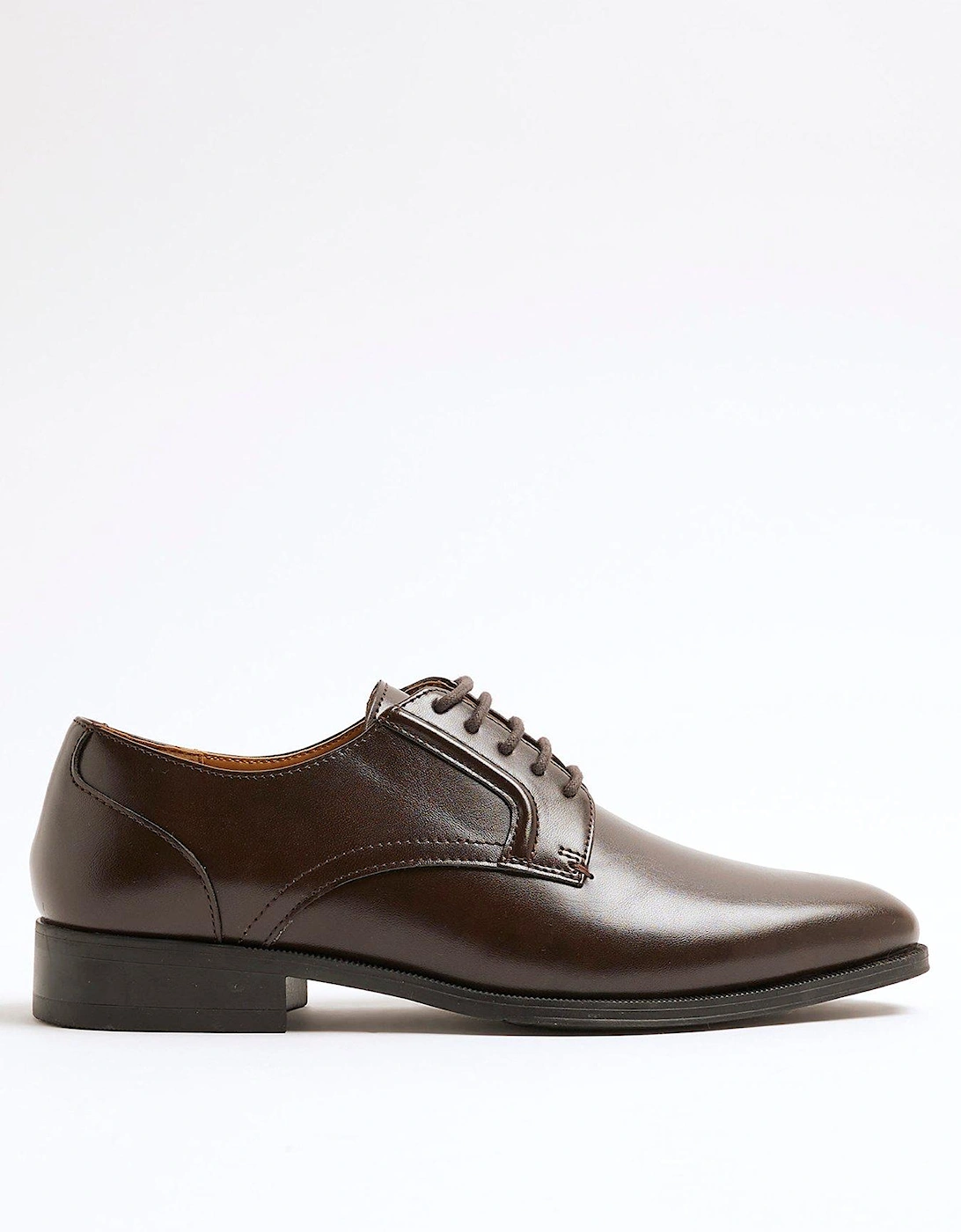 Formal Point Derby Shoes - Brown, 2 of 1