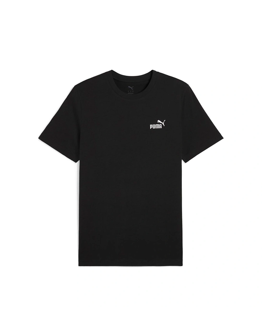 Mens Essential Small No 1 Logo Tee - Black