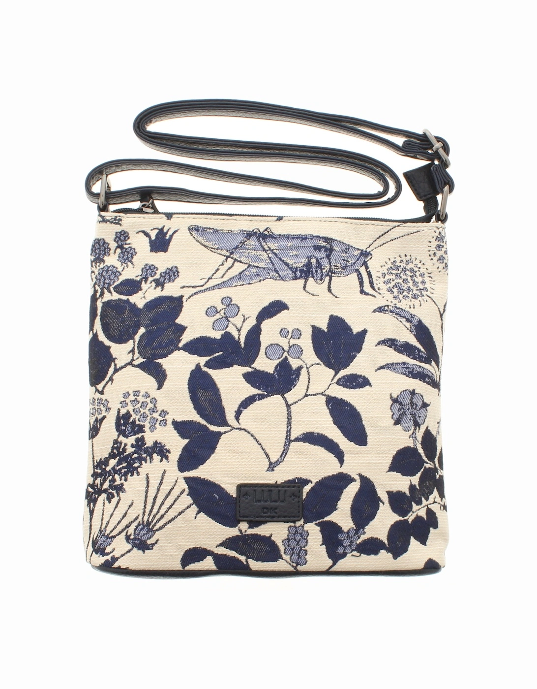Lulu Womens Crossbody Bag Molt Zip navy
