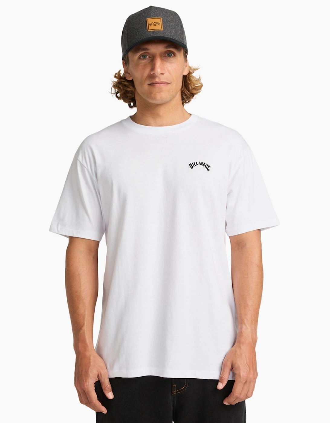 Billabong Men's White Arch Short Sleeve T-Shirt - : Regular/36 S