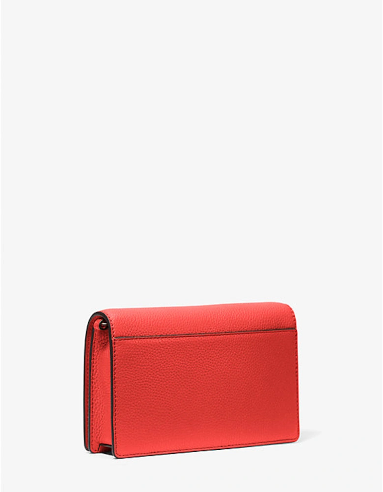 Jet Set Medium Pebbled Leather Crossbody Bag