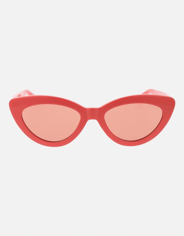 Cat Eye Rose Plastic Sunglasses Women - Pink