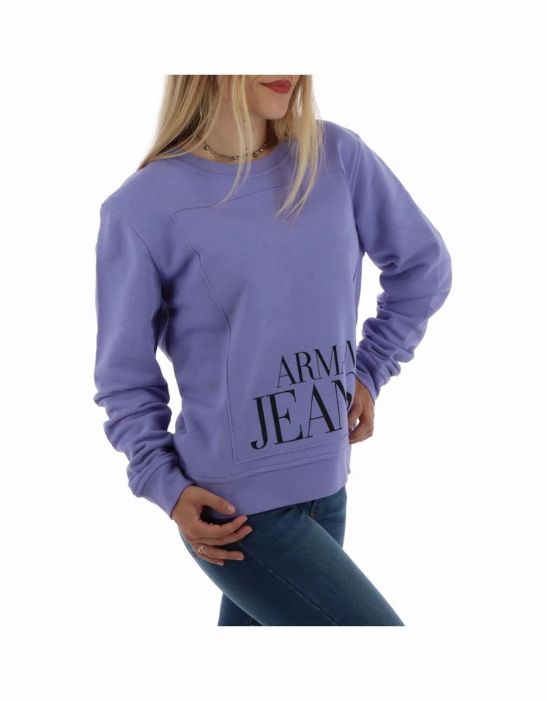Logo Sweatshirt Women - Purple
